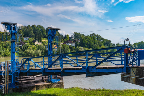 Anlegestelle für Donau Fähre