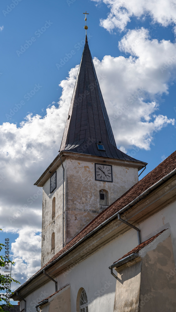the Holy Trinity Lutheran Church in Tukums, Latvia