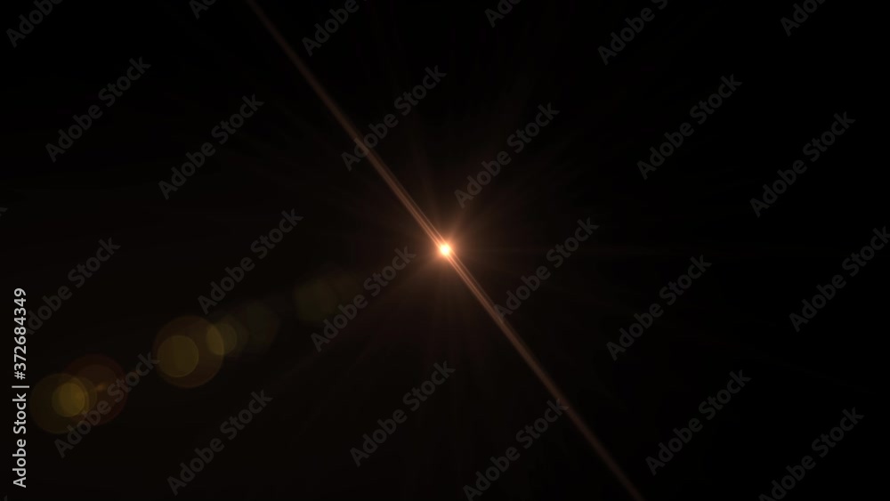 sun light lens flares art animation background