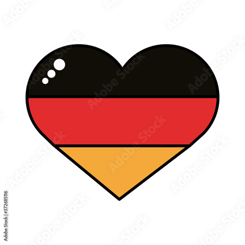 heart with germany flag oktoberfest line and fill style icon Free Download heart with germany flag oktoberfest line and fill style icon - GFXLoad