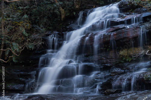 Middle falls at Somersby Falls, Sydney, Australia.