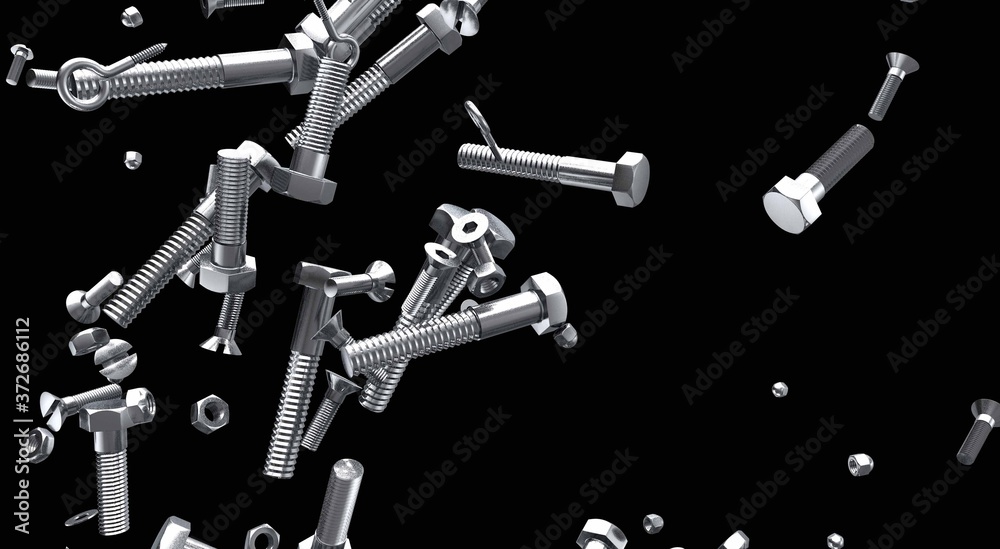 screws and bolts wallpaper