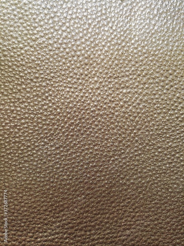 Silver, brown leather texture.