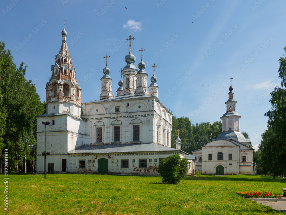 Orthodox church in Veliky Ustyug.