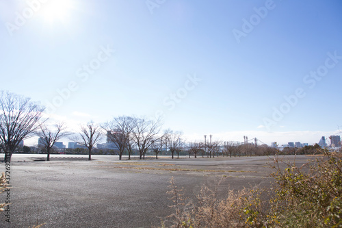 晴海の風景