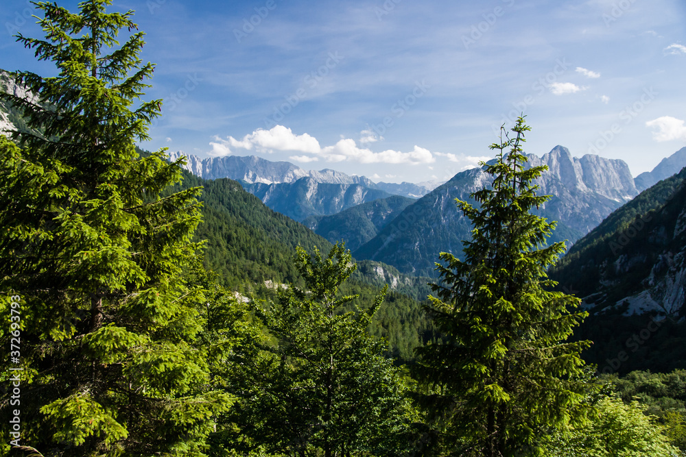 Triglav National Park View in Slovenia Triglav National Park View in Slovenia