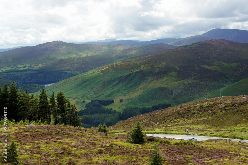 Landscapes of Ireland.Wicklow Mountains.