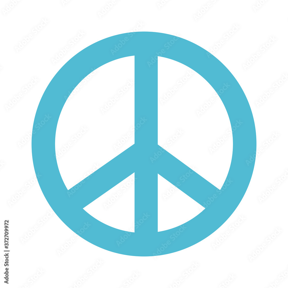 peace and love symbol slang silhouette style peace and love symbol slang silhouette style