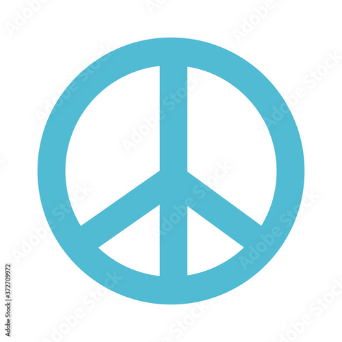 peace and love symbol slang silhouette style