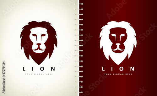 Lion logo animal vector design