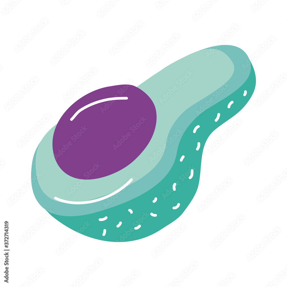 fresh avocado vegetable flat style icon fresh avocado vegetable flat style icon