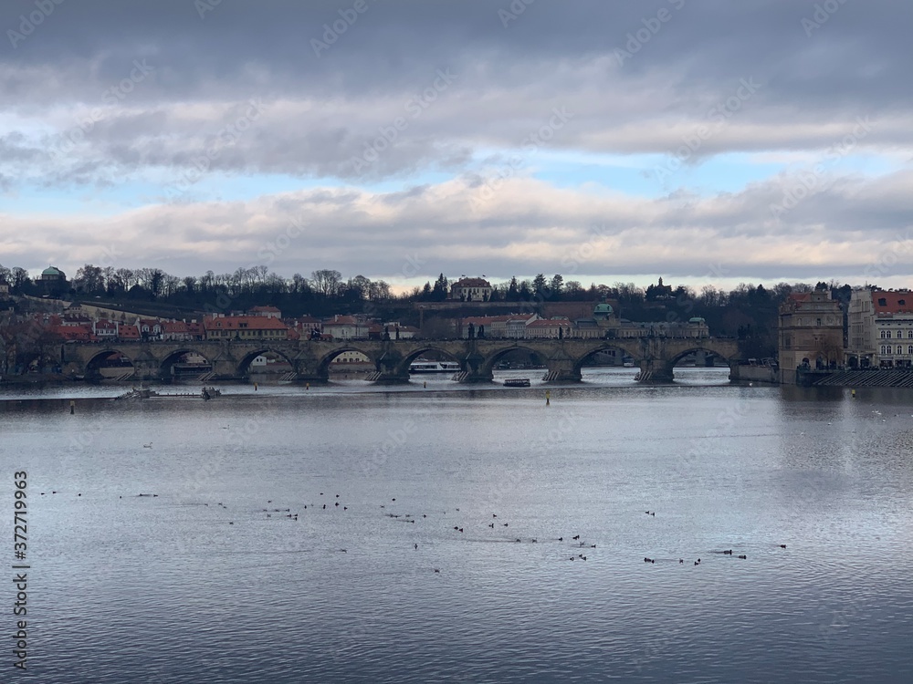 Obraz premium charles bridge prague