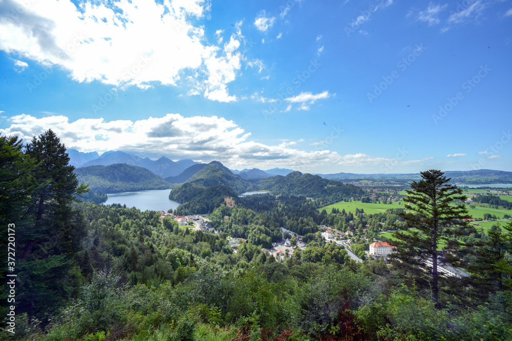 Obraz premium Hohenschwangau