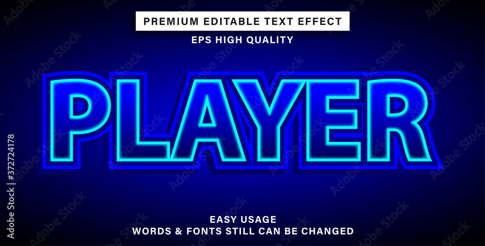 Text effect player Text effect player