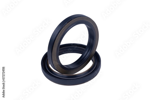 Oil seal isolated. Auto Parts. Spare parts.