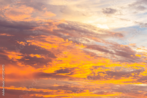 sunset sky with clouds © Nature Peaceful 