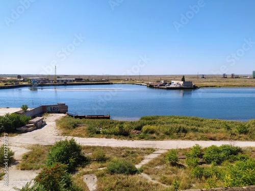 bridge over the river