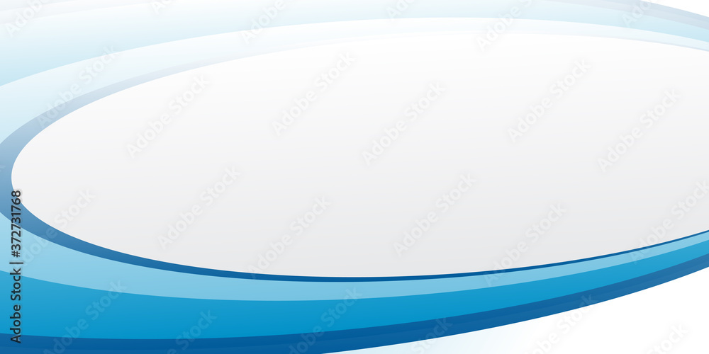 Paper layer circle blue abstract background. Curves and lines use for banner, cover, poster, wallpaper, design with space for text. 