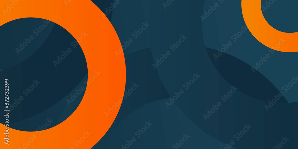 High contrast blue and orange glossy stripes. Abstract tech graphic banner design. Vector corporate background High contrast blue and orange glossy stripes. Abstract tech graphic banner design. Vector corporate background