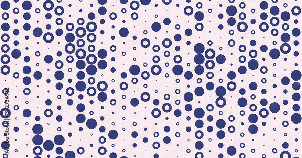 Fototapeta Abstract Color Halftone Dots generative art background illustration