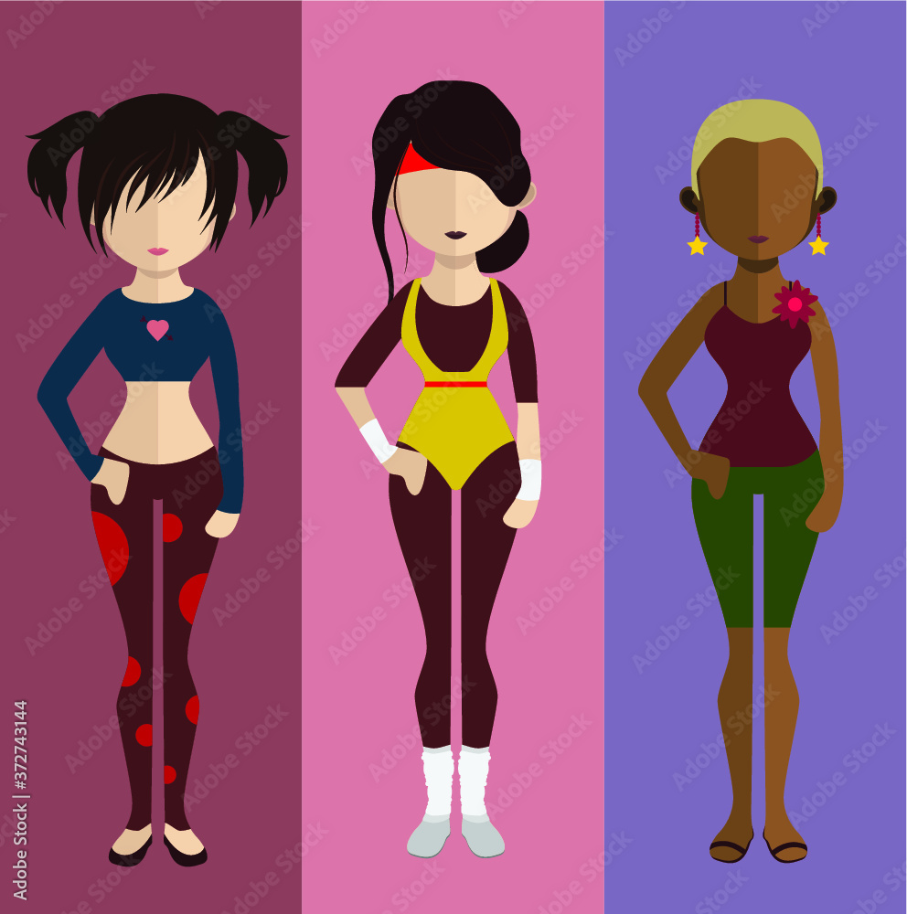 People avatar ( with full body and torso variations) People avatar ( with full body and torso variations)