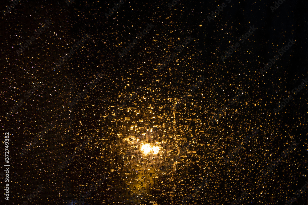 Obraz premium water drops on the window