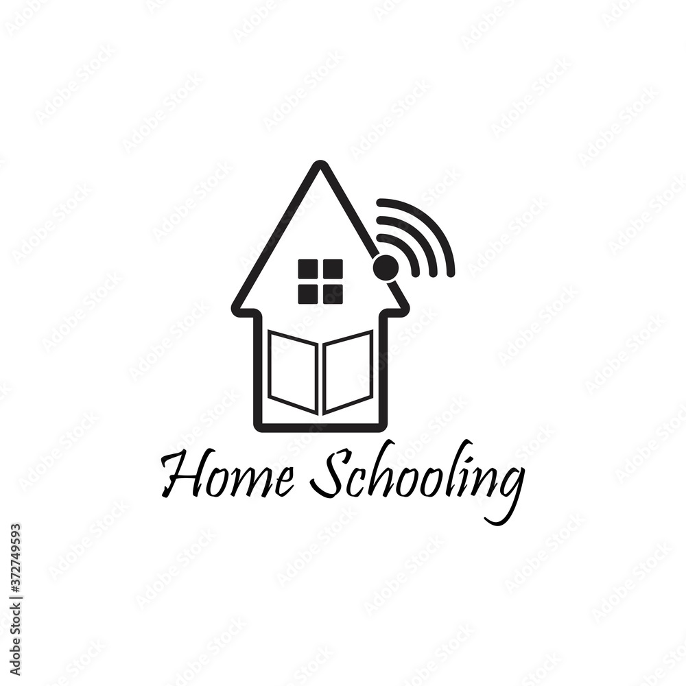 Fototapeta premium home schooling education