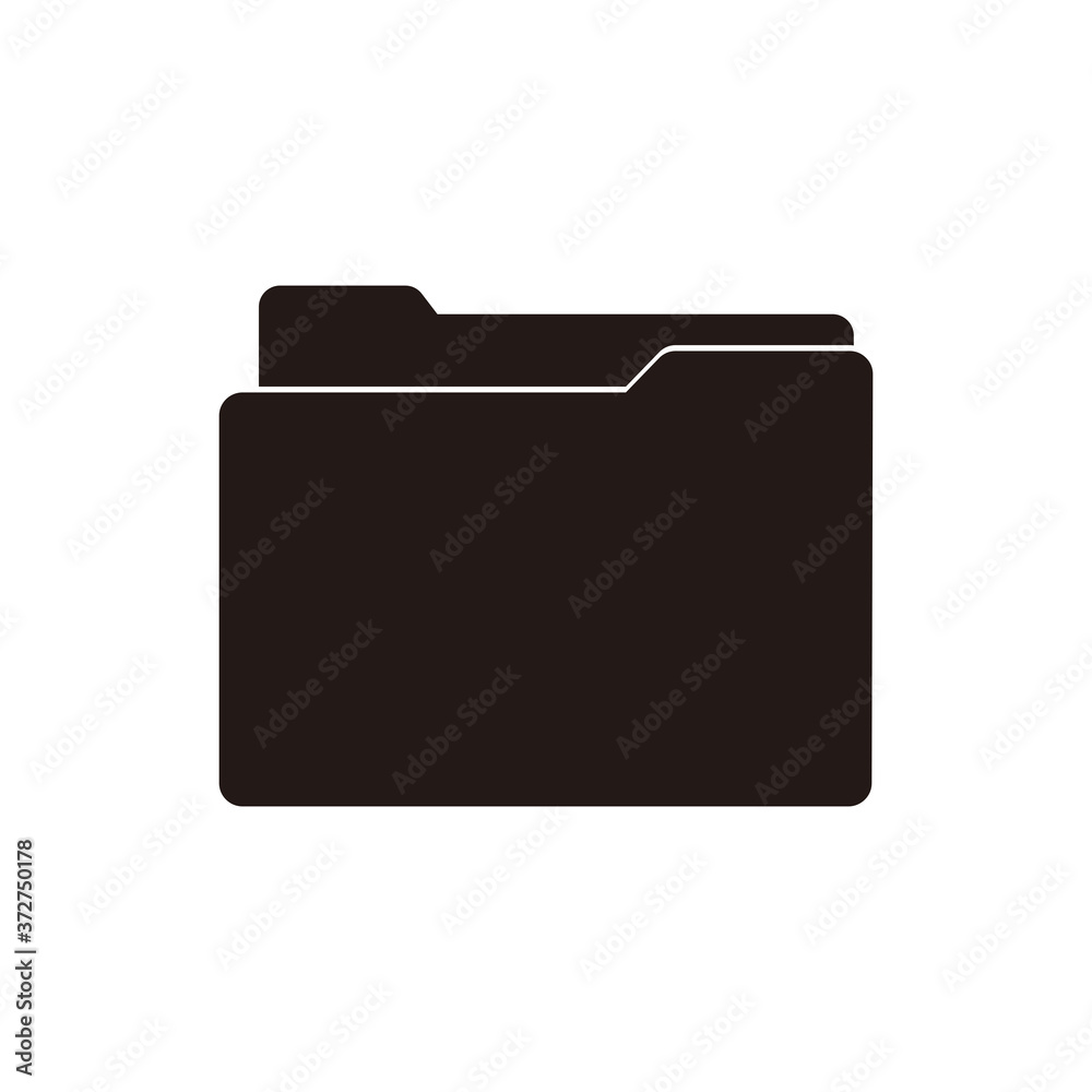 Folder icon vector illustration symbol Folder icon vector illustration symbol