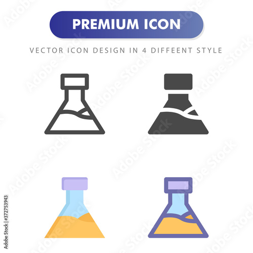chemistry icon isolated on white background. for your web site design  logo  app  UI. Vector graphics illustration and editable stroke. EPS 10.