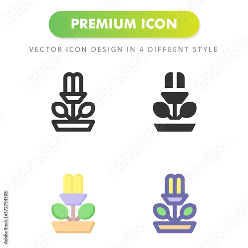 ecologic light icon isolated on white background. for your web site design, logo, app, UI. Vector graphics illustration and editable stroke. EPS 10.