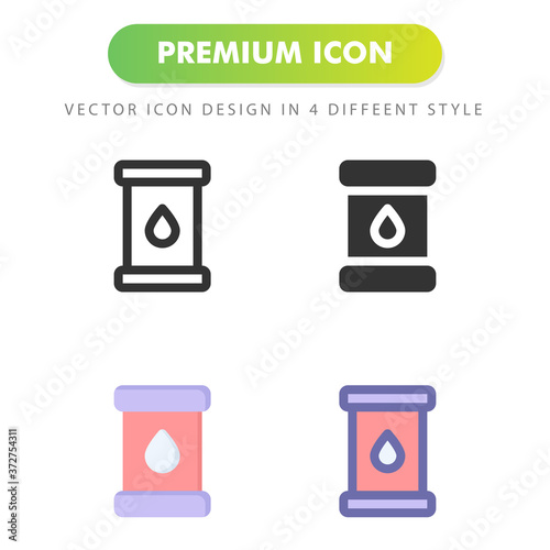 barrel oil icon isolated on white background. for your web site design, logo, app, UI. Vector graphics illustration and editable stroke. EPS 10.