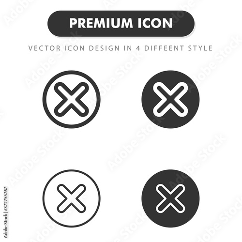 exit icon isolated on white background. for your web site design, logo, app, UI. Vector graphics illustration and editable stroke. EPS 10.