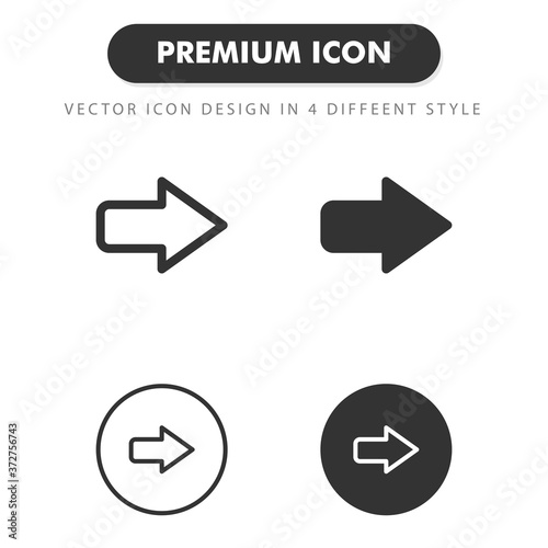 next icon isolated on white background. for your web site design, logo, app, UI. Vector graphics illustration and editable stroke. EPS 10.