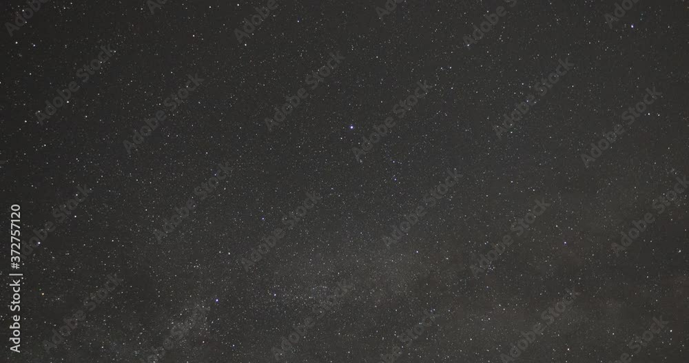 Milky way time lapse and the stars Milky way time lapse and the stars