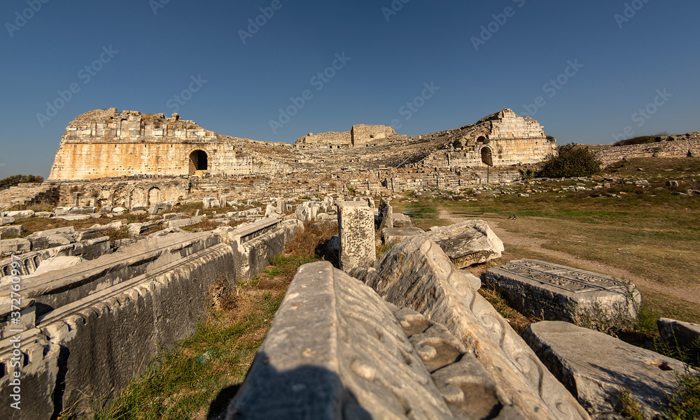 Miletos ancient city,soke,Aydin,Turkey