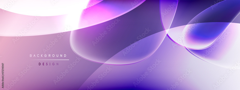 Vector abstract background - liquid bubble shapes on fluid gradient with shadows and light effects. Shiny design template for text Vector abstract background - liquid bubble shapes on fluid gradient with shadows and light effects. Shiny design template for text