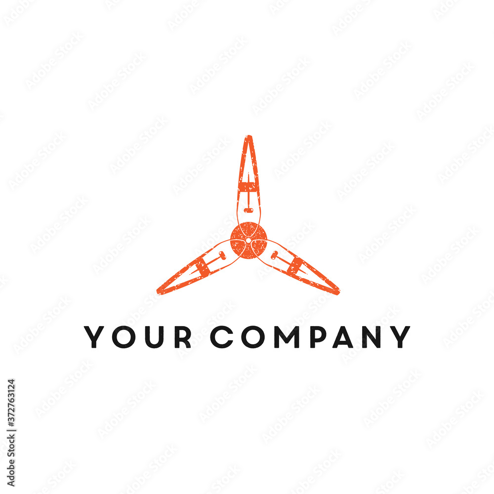 simple, clean propeller airplane logo design. vector icon illustration inspiration. vintage, old and modern style logos simple, clean propeller airplane logo design. vector icon illustration inspiration. vintage, old and modern style logos