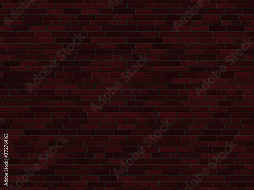 Vector dark red brick wall background