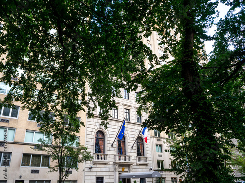 Canvas-taulu French Consulate uptown 5th Avenue  New York City