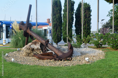 Anker an der Marina Punat (Kroatien/Krk) photo