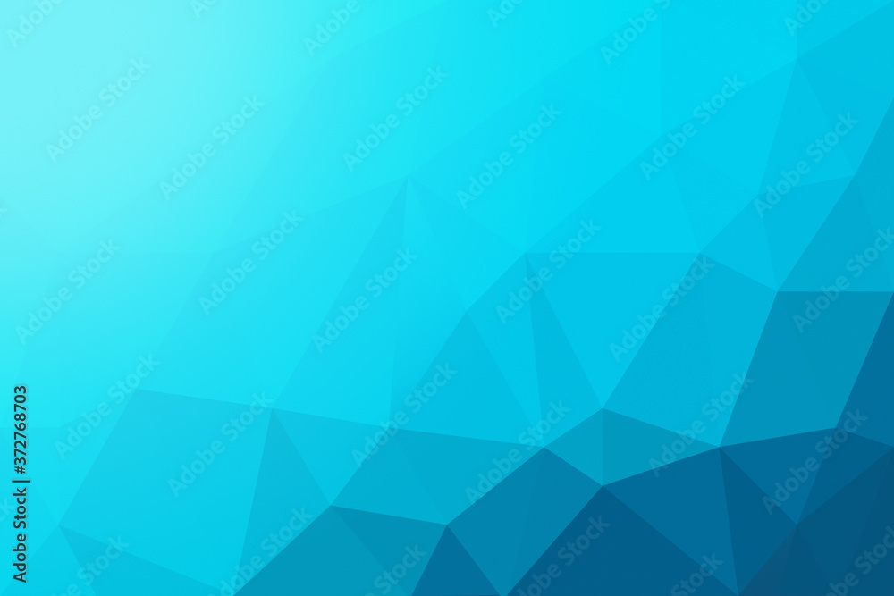 Abstract blue cyan low poly background. Futuristic polygonal backdrop Abstract blue cyan low poly background. Futuristic polygonal backdrop