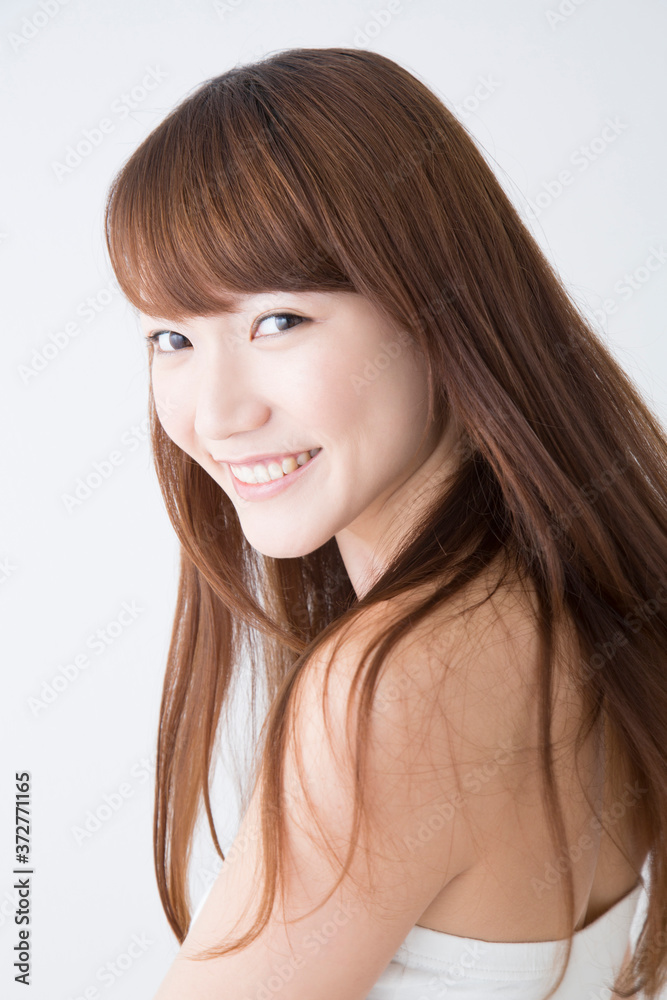 Naklejka premium ヘアケアイメージ