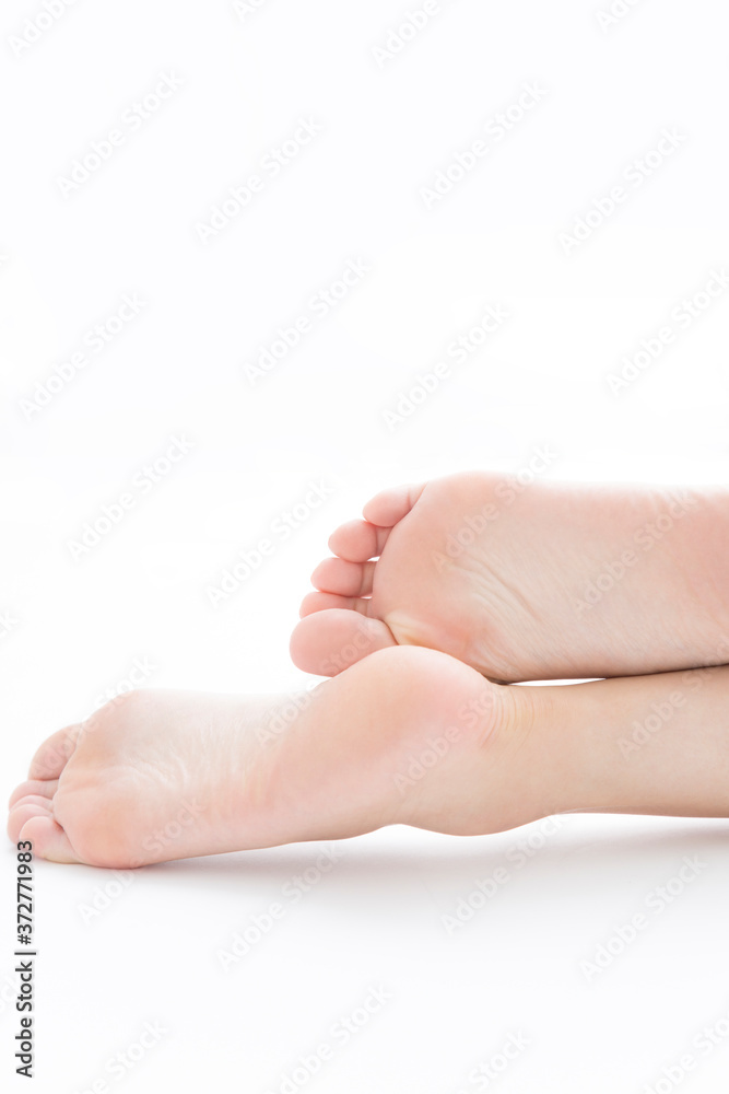 女性の足裏 女性の足裏