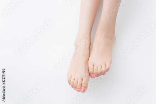 女性の脚
