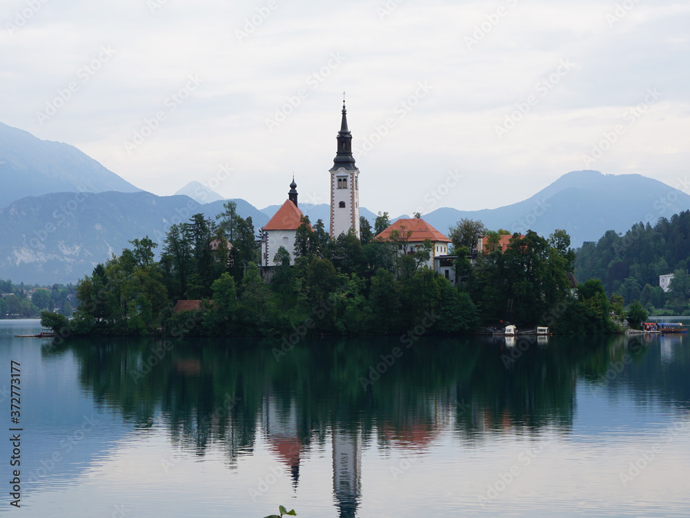 bled lake slovenia