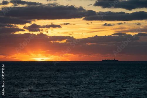 Sunset Over the sea
