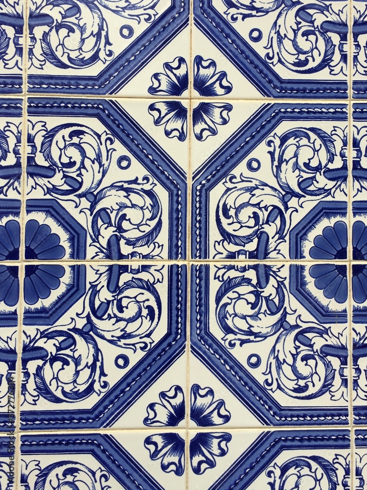Ceramic Tiles with Pattern. 