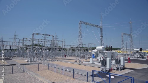 Operation of power transformers of electric current at a high-voltage substation