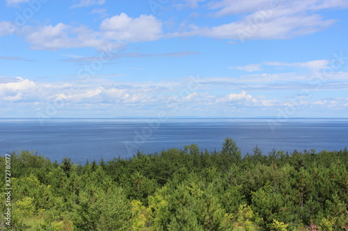 View of Lac St-Jean in Quebec