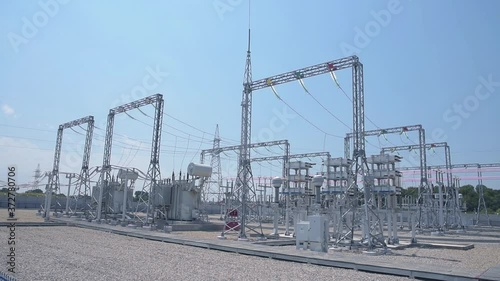 Operation of power transformers of electric current at a high-voltage substation